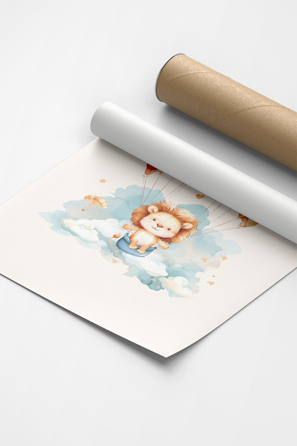 ODA.products-Flying Lion | Çocuk Odası Tablo-Tablo-6-Milagron.com