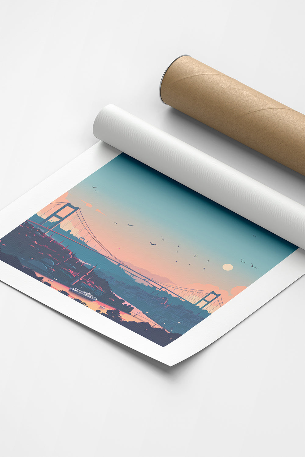 ODA.products-İstanbul İllüstrasyon Şehir Tablo-Tablo-6-Milagron.com