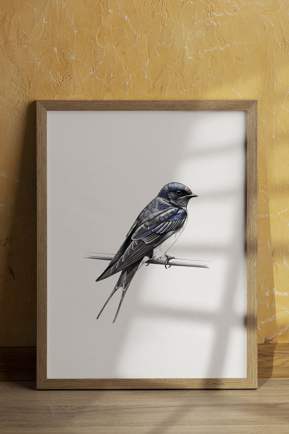 Karakalem Koleksiyonu Kırlangıç Posteri - 0