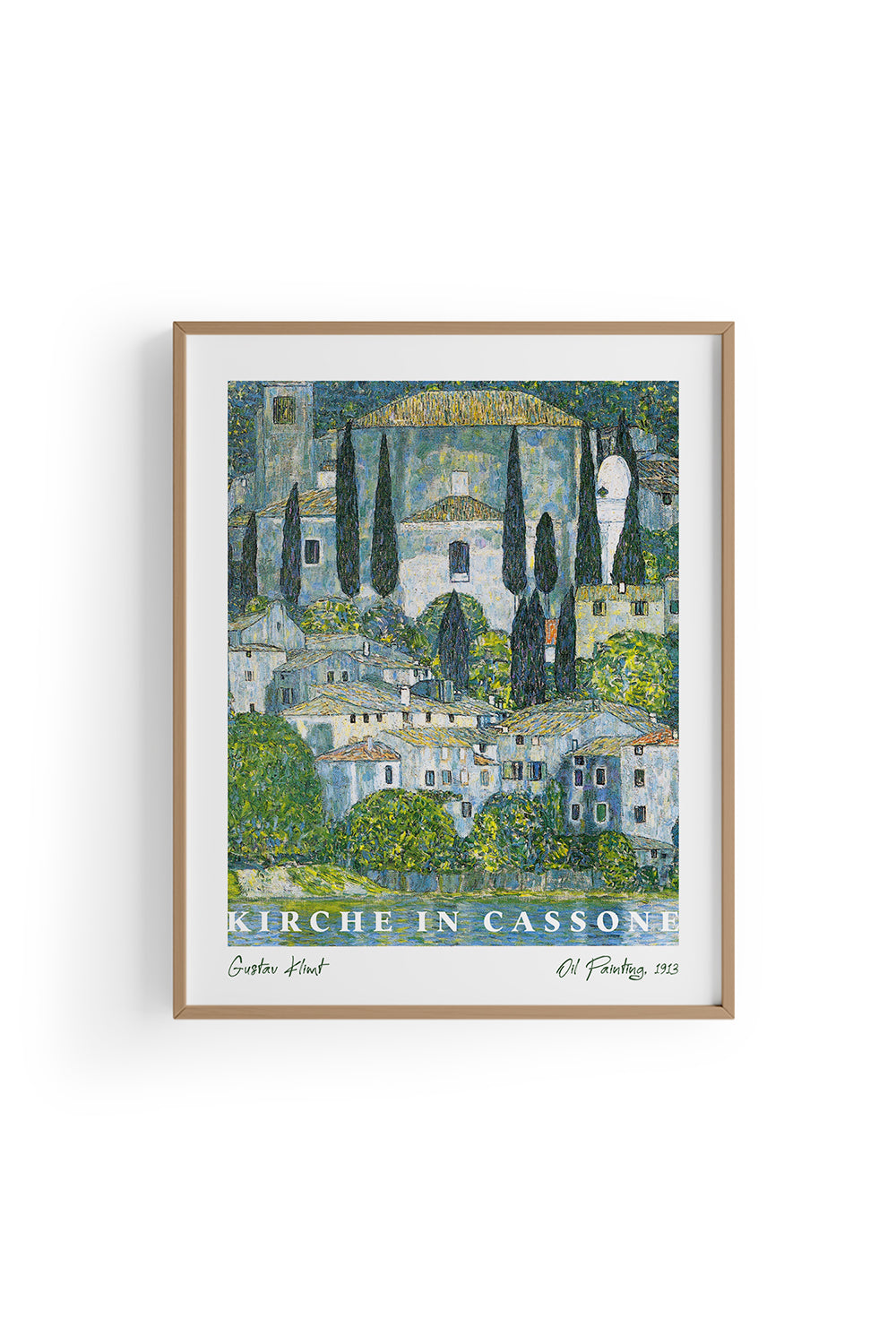 ODA.products-Kirche İn Cassone, Gustav Klimt | Ünlü Ressam Tablosu-Tablo-4-Milagron.com