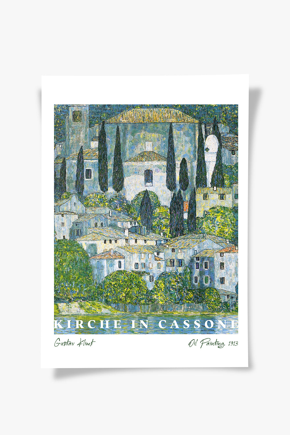 ODA.products-Kirche İn Cassone, Gustav Klimt | Ünlü Ressam Tablosu-Tablo-5-Milagron.com
