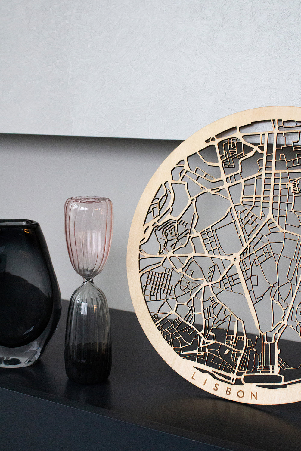 ODA.products-Lisbon Ahşap Şehir Haritası-Duvar Dekorları-4-Milagron.com