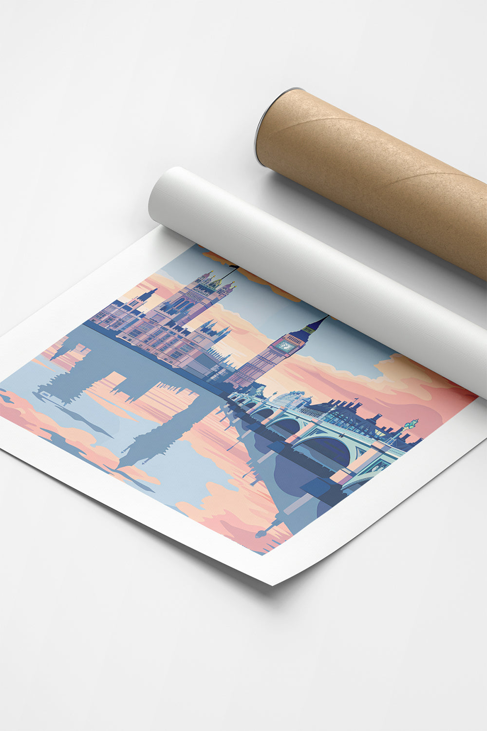 ODA.products-London İllüstrasyon Şehir Tablo-Tablo-6-Milagron.com