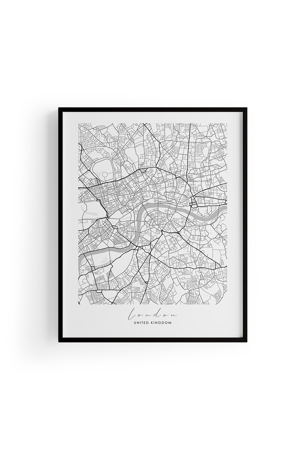 ODA.products-London Kişiselleştirilebilir Şehir Haritası-Tablo-2-Milagron.com