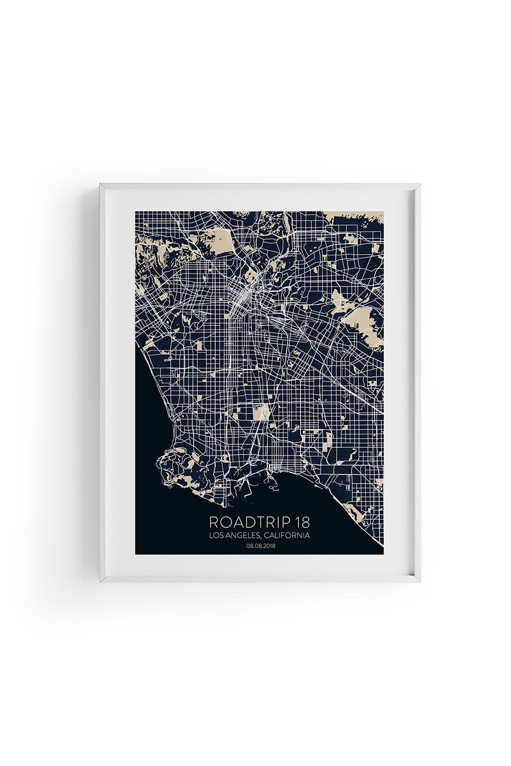 ODA.products-Los Angeles Kişiselleştirilebilir Şehir Haritası-Tablo-2-Milagron.com