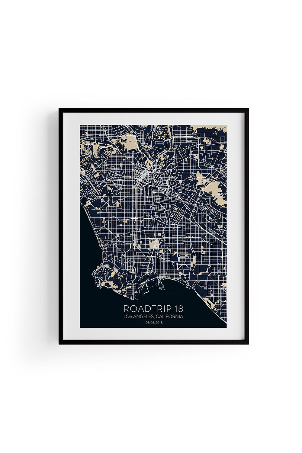 ODA.products-Los Angeles Kişiselleştirilebilir Şehir Haritası-Tablo-4-Milagron.com