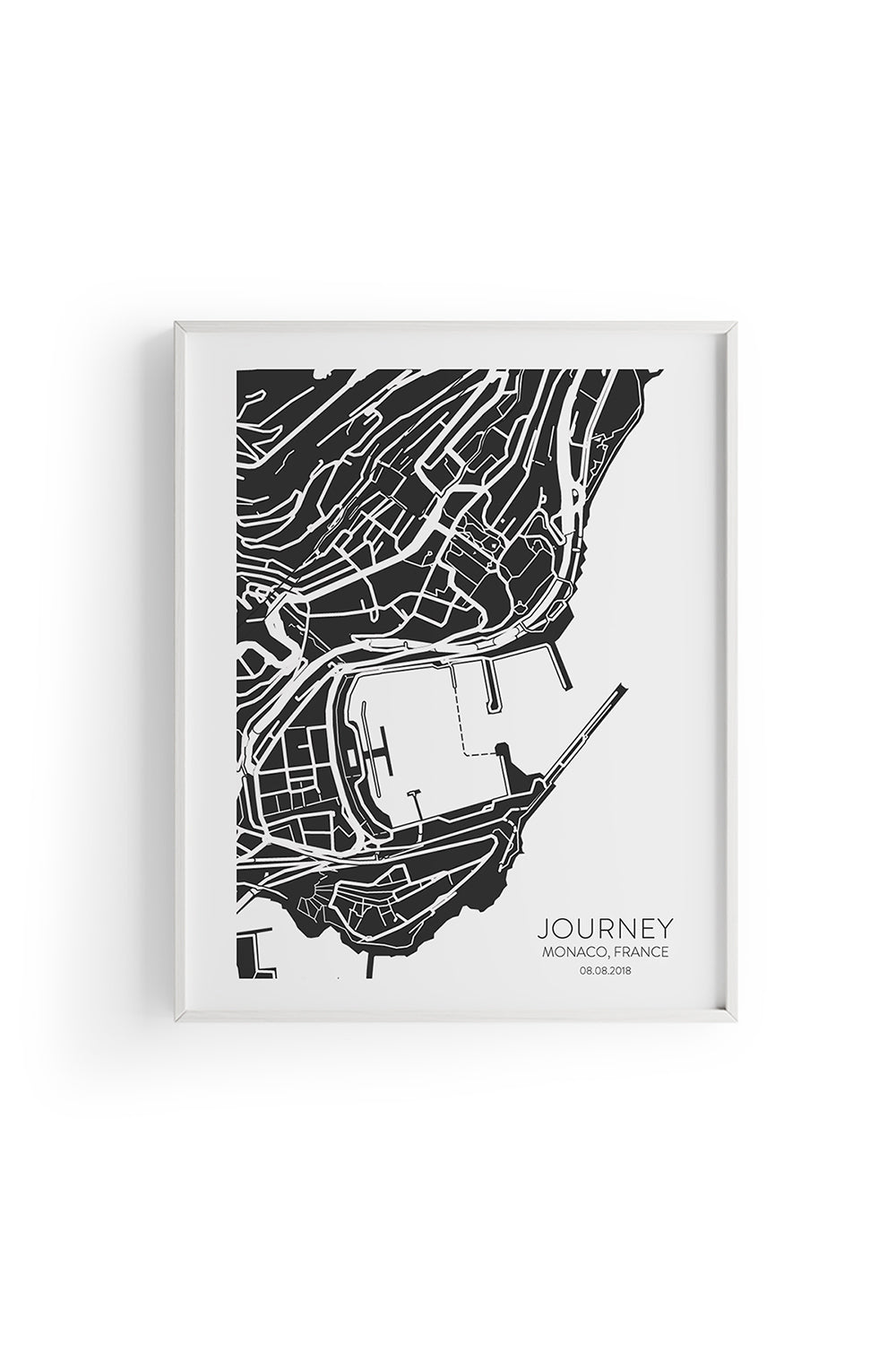 ODA.products-Monaco Kişiselleştirilebilir Şehir Haritası-Tablo-3-Milagron.com