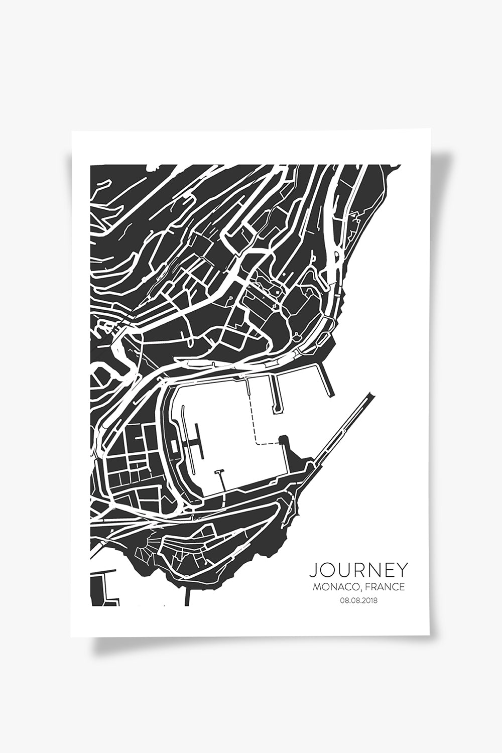 ODA.products-Monaco Kişiselleştirilebilir Şehir Haritası-Tablo-5-Milagron.com