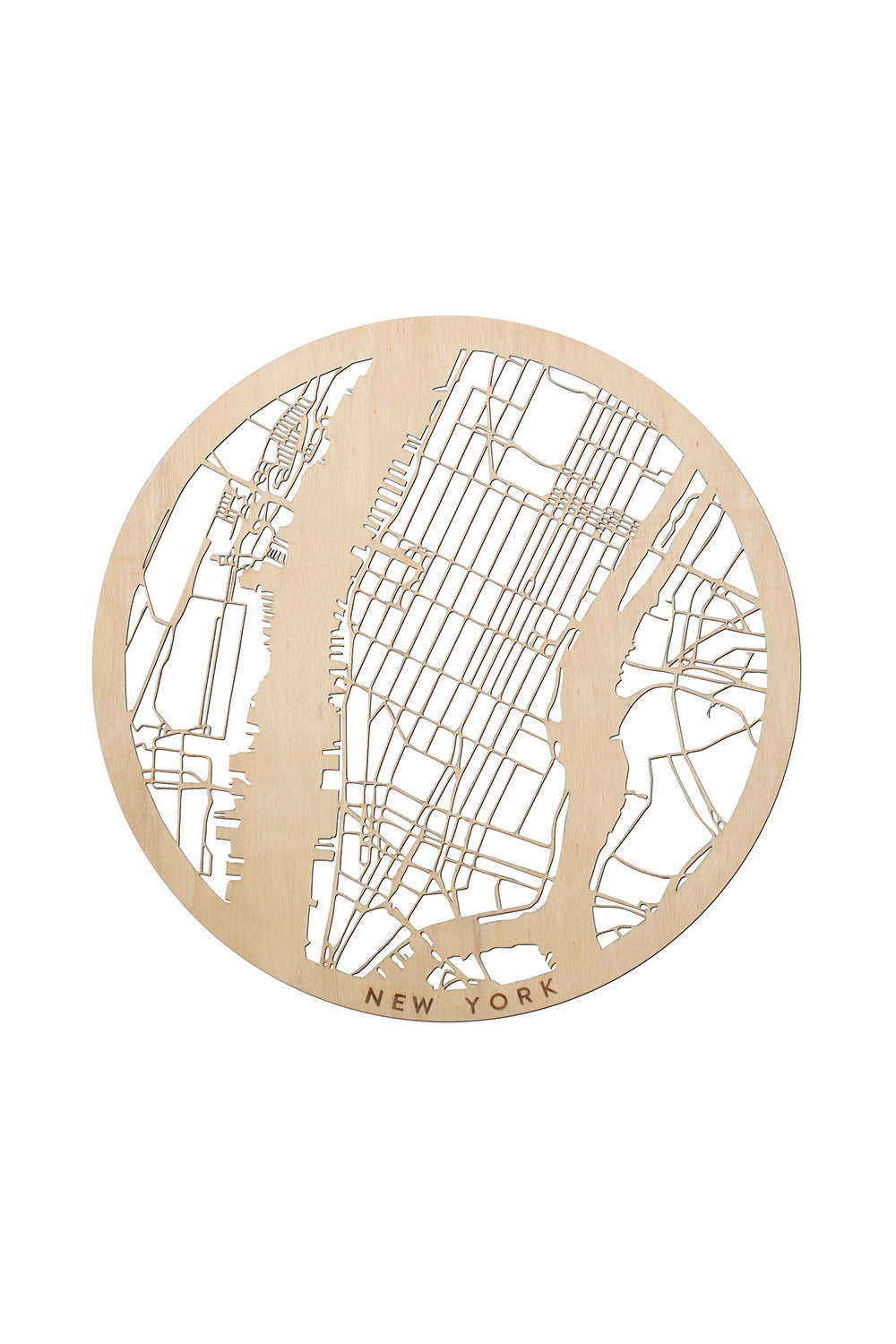 ODA.products-New York Ahşap Şehir Haritası-Duvar Dekorları-1-Milagron.com