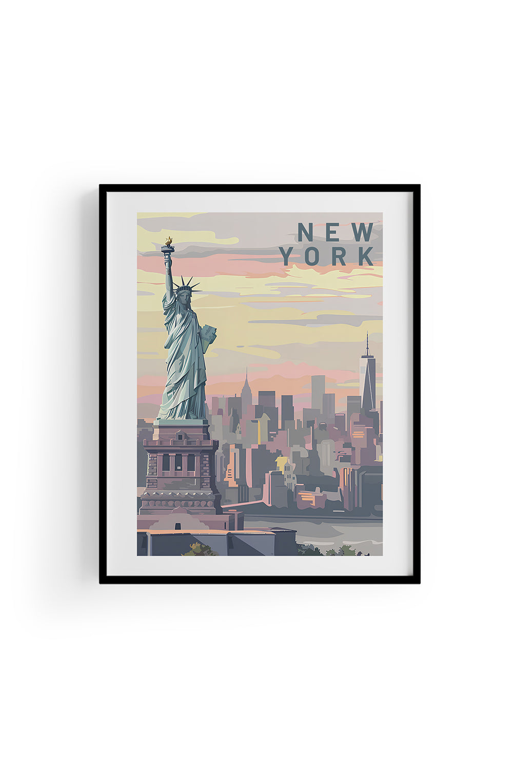 ODA.products-New York İllüstrasyon Şehir Tablo-Tablo-3-Milagron.com