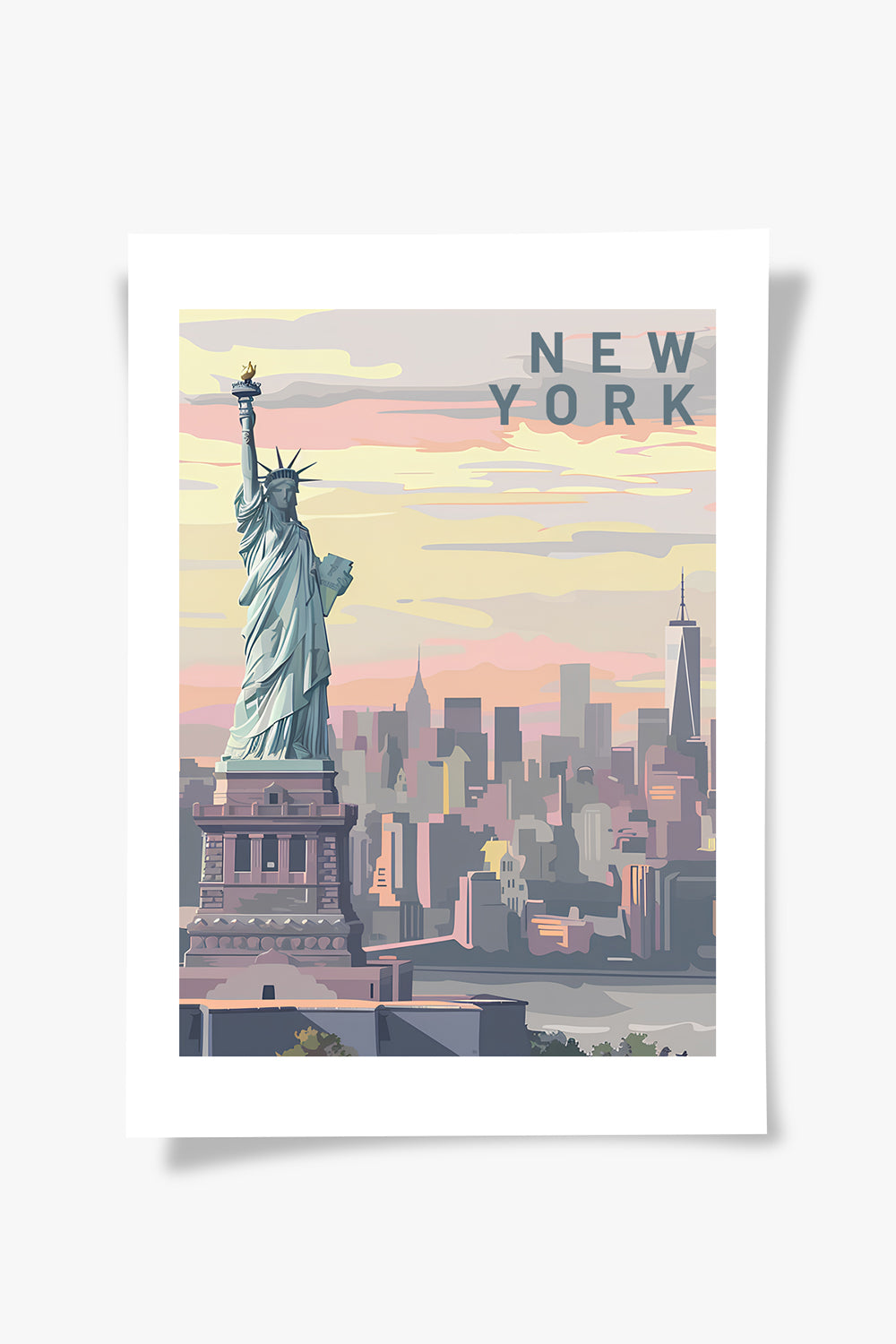 ODA.products-New York İllüstrasyon Şehir Tablo-Tablo-5-Milagron.com