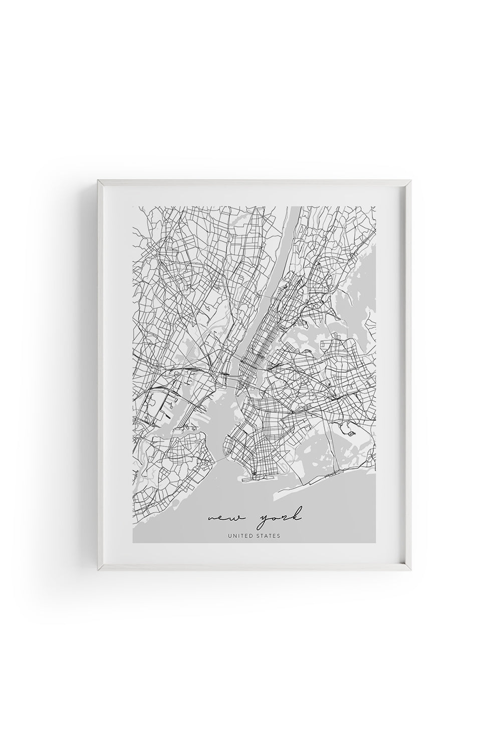 ODA.products-New York Kişiselleştirilebilir Şehir Haritası-Tablo-4-Milagron.com