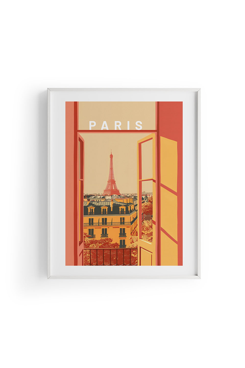 ODA.products-Paris İllüstrasyon Şehir Tablo-Tablo-2-Milagron.com