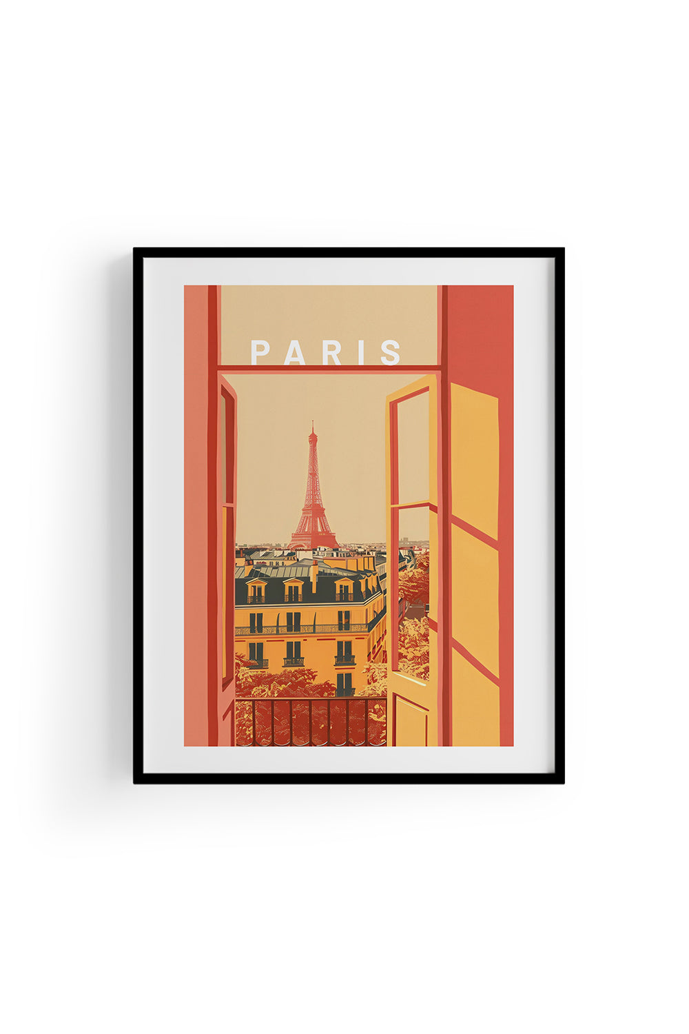 ODA.products-Paris İllüstrasyon Şehir Tablo-Tablo-3-Milagron.com