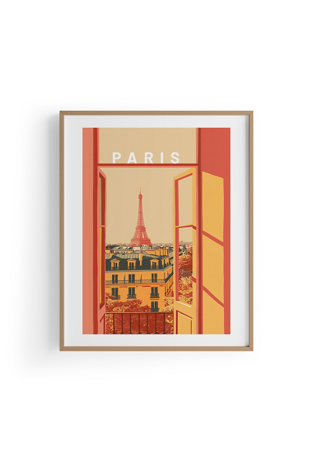 ODA.products-Paris İllüstrasyon Şehir Tablo-Tablo-4-Milagron.com