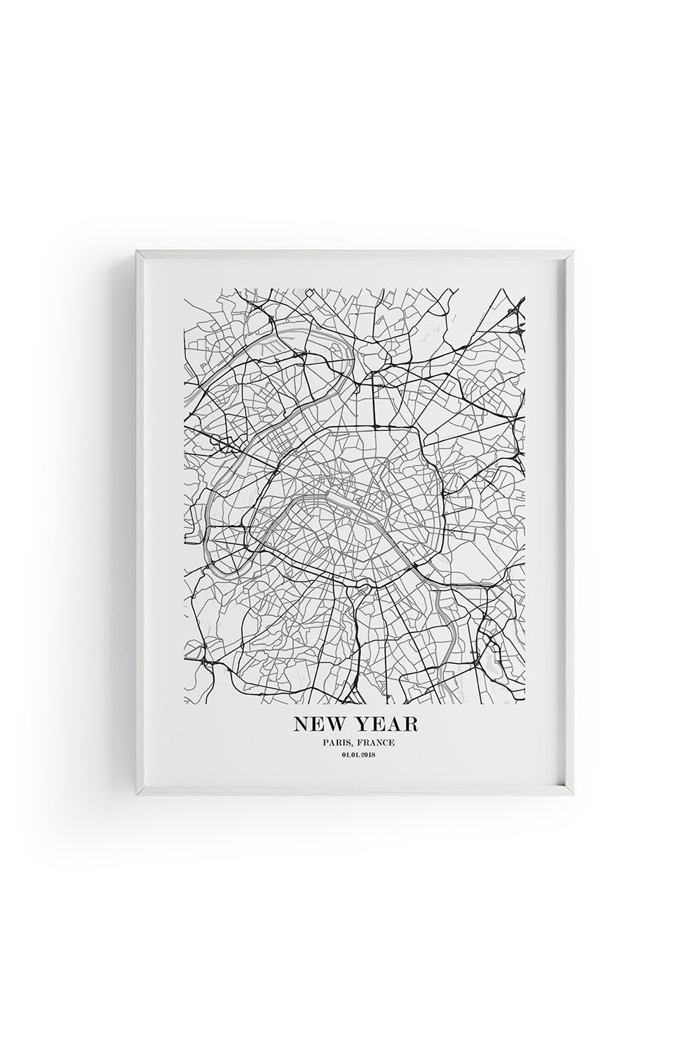 ODA.products-Paris Kişiselleştirilebilir Şehir Haritası-Tablo-2-Milagron.com