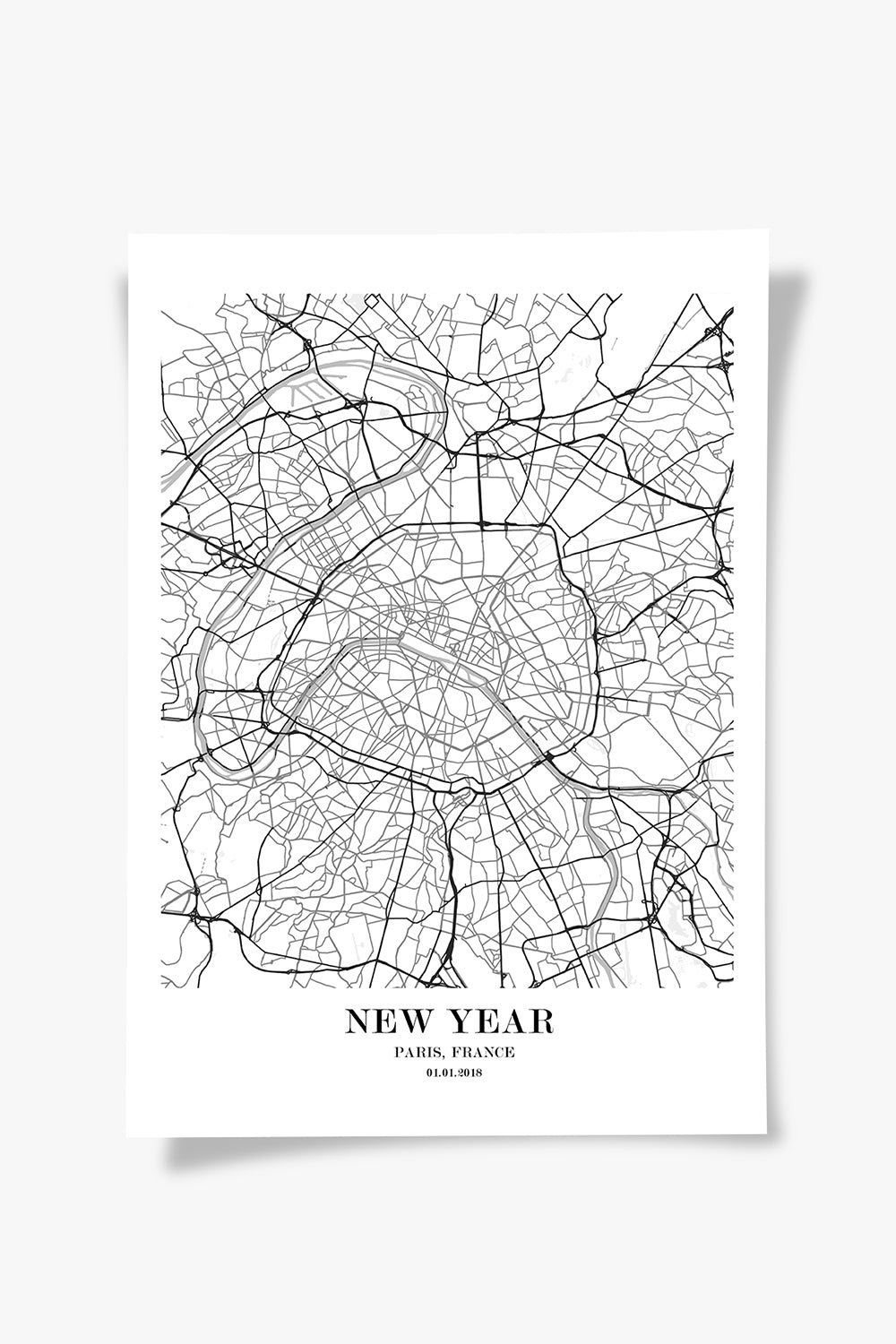 ODA.products-Paris Kişiselleştirilebilir Şehir Haritası-Tablo-5-Milagron.com