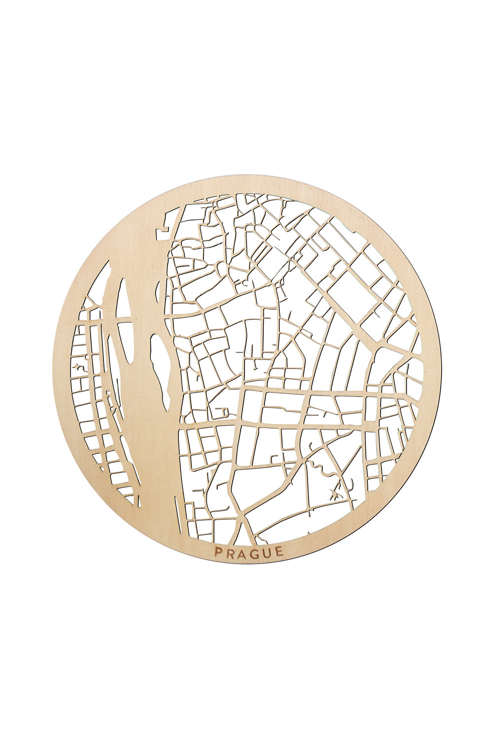 ODA.products-Prague Ahşap Şehir Haritası-Duvar Dekorları-1-Milagron.com