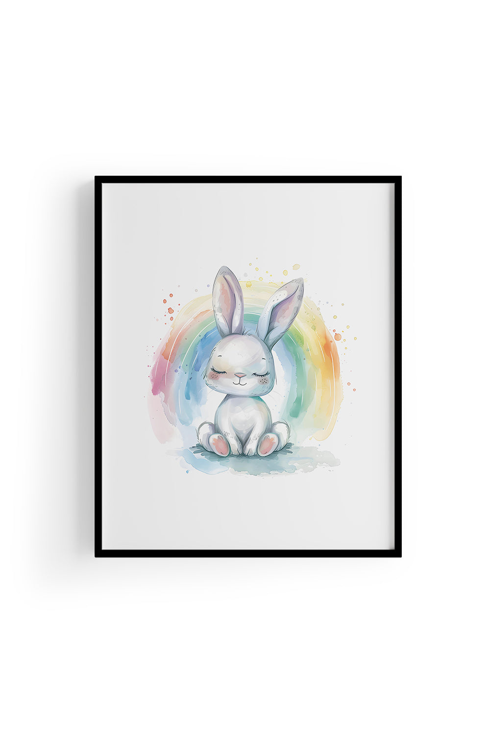 ODA.products-Rainbow Bunny | Çocuk Odası Tablo-Tablo-3-Milagron.com