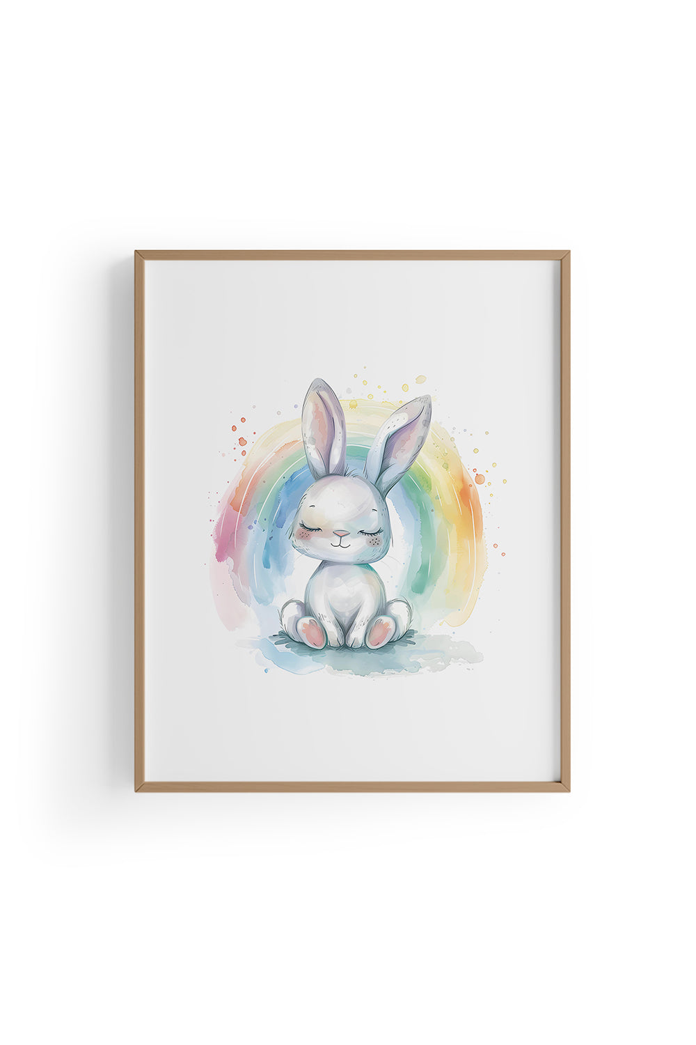 ODA.products-Rainbow Bunny | Çocuk Odası Tablo-Tablo-4-Milagron.com