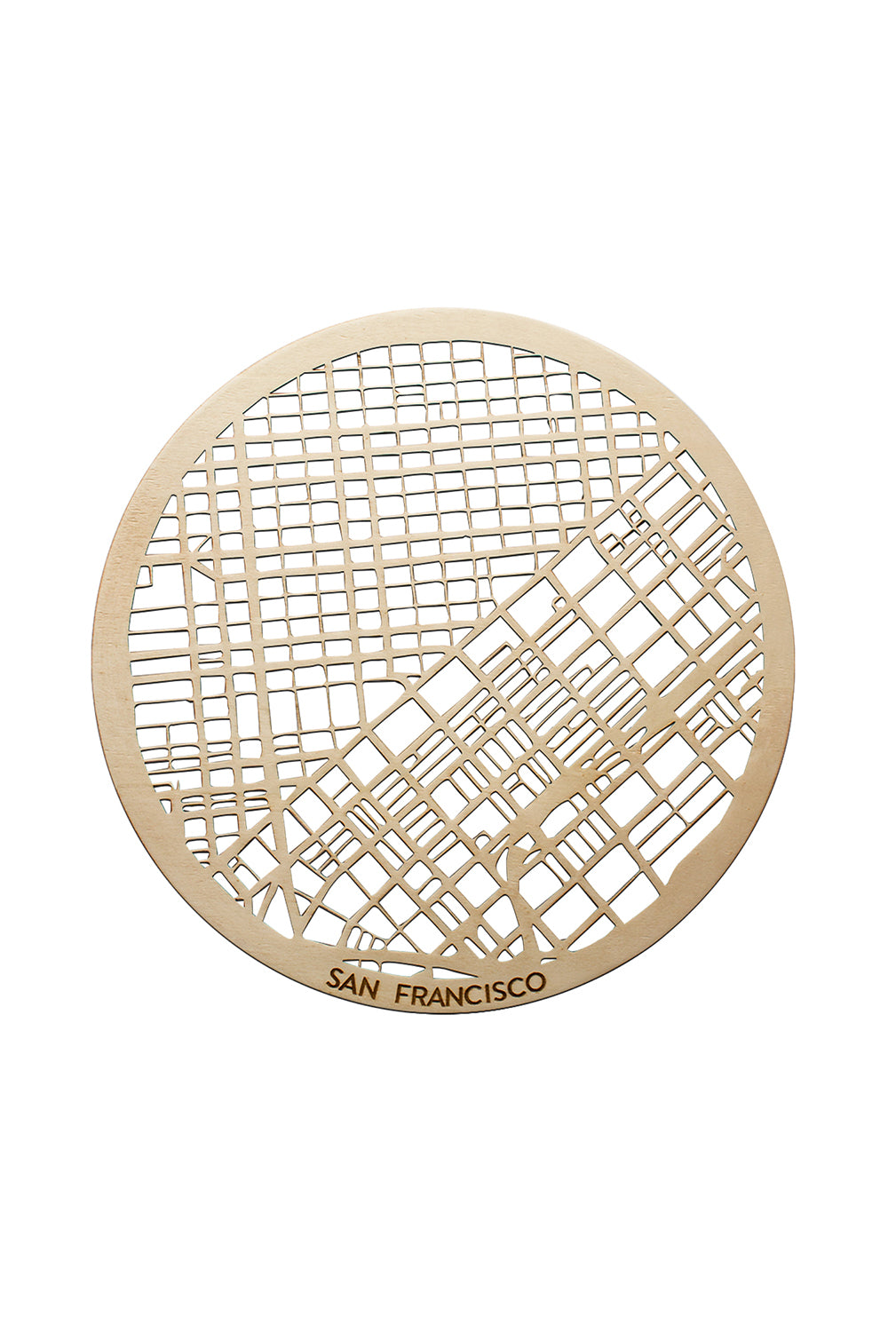 ODA.products-San Francisco Ahşap Şehir Haritası-Duvar Dekorları-1-Milagron.com