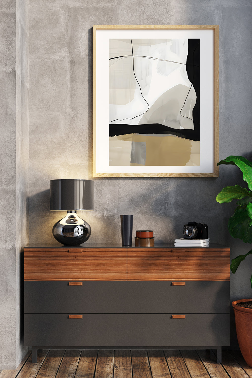 ODA.products-Serenia Soyut Tablo-Tablo-6-Milagron.com