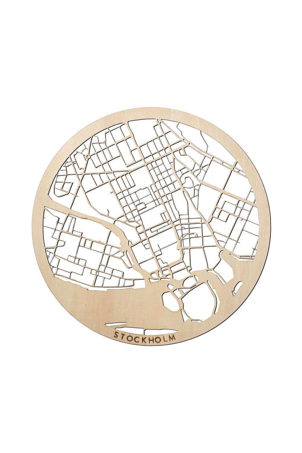 ODA.products-Stockholm Ahşap Şehir Haritası-Duvar Dekorları-1-Milagron.com