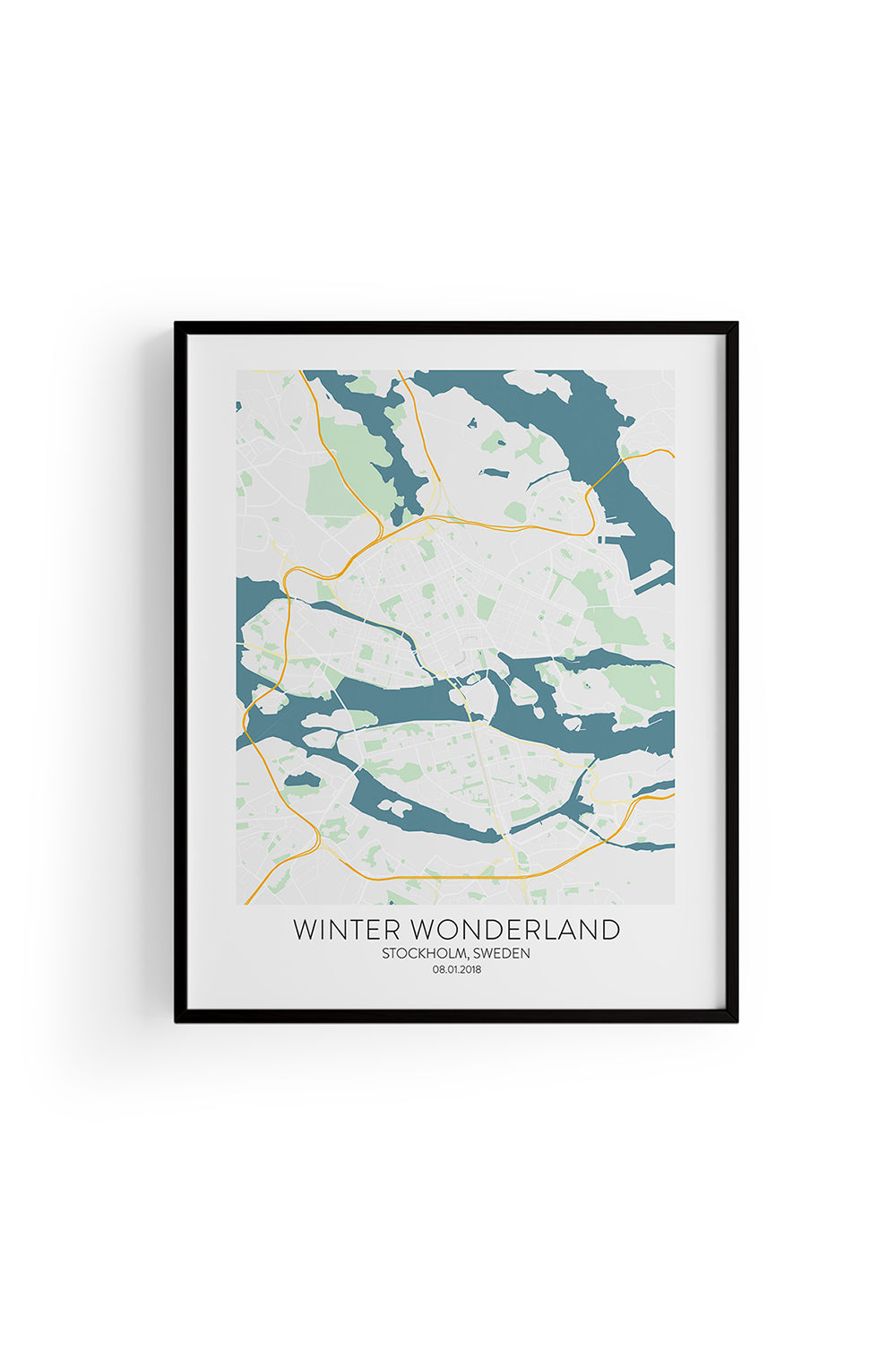 ODA.products-Stockholm Kişiselleştirilebilir Şehir Haritası-Tablo-3-Milagron.com