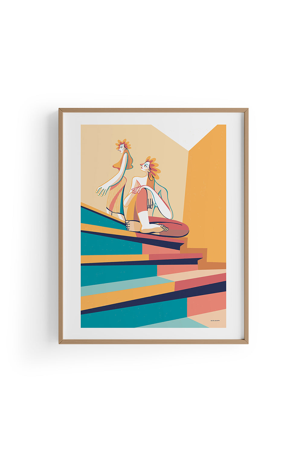 ODA.products-Sunflowers İllüstrasyon Tablo-Tablo-4-Milagron.com