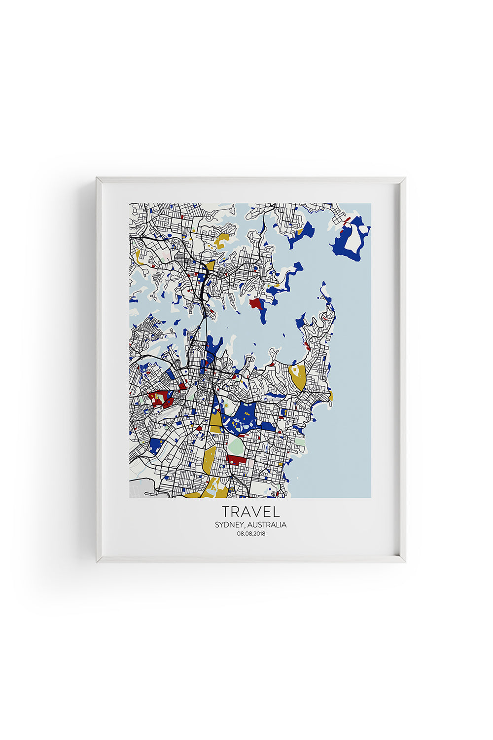 ODA.products-Sydney Kişiselleştirilebilir Şehir Haritası-Tablo-2-Milagron.com