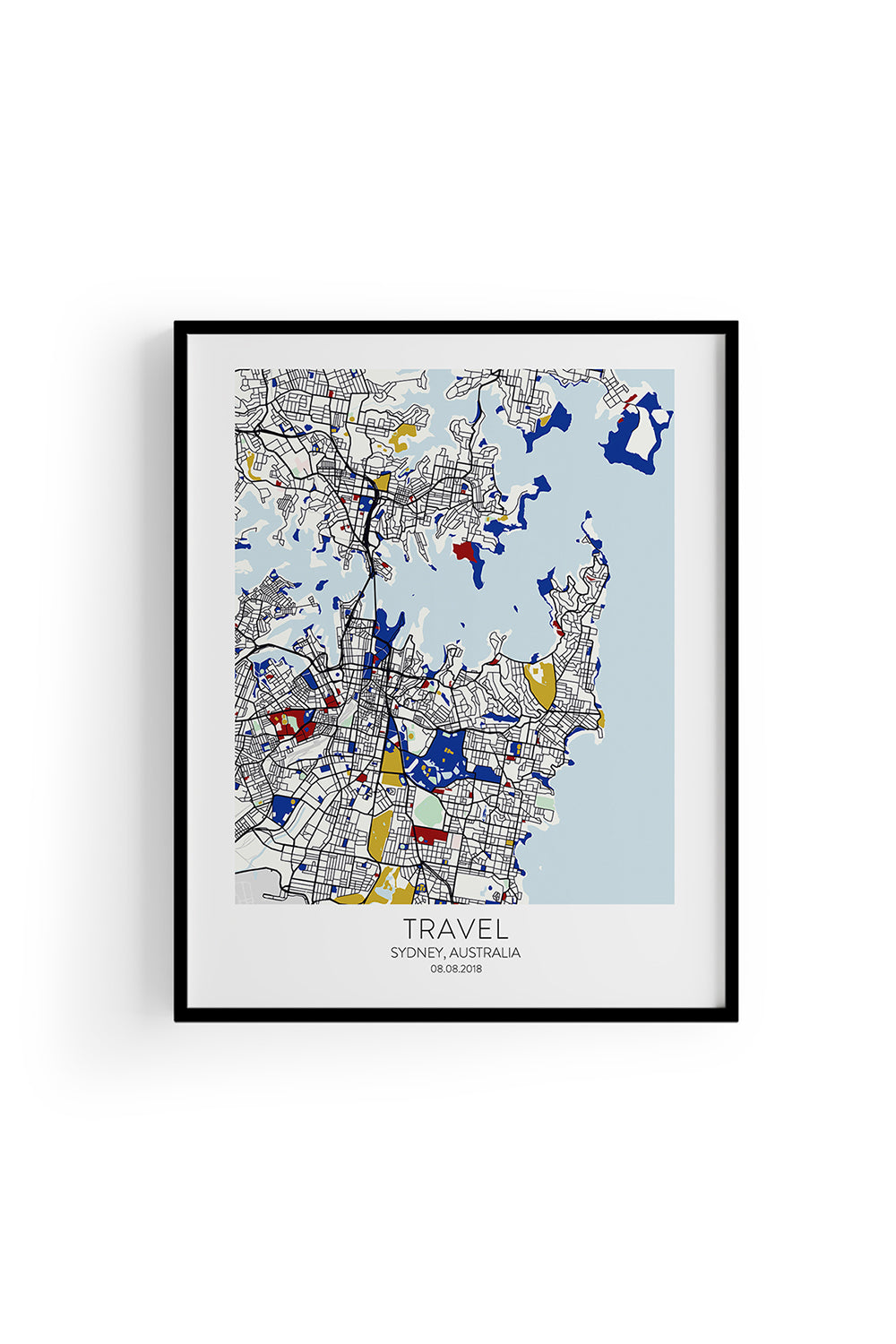 ODA.products-Sydney Kişiselleştirilebilir Şehir Haritası-Tablo-4-Milagron.com