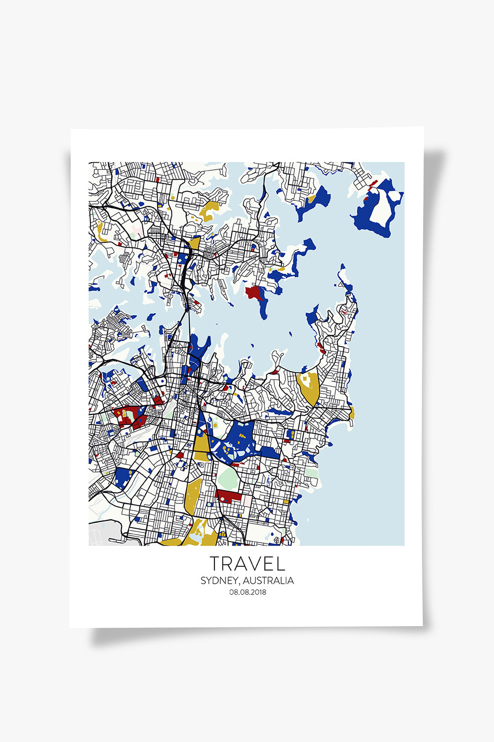 ODA.products-Sydney Kişiselleştirilebilir Şehir Haritası-Tablo-5-Milagron.com