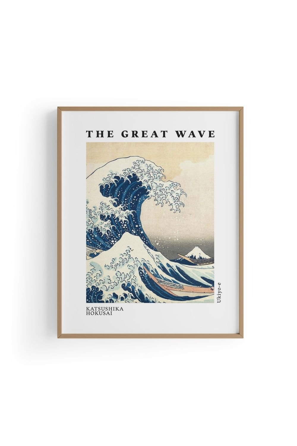 ODA.products-The Great Wave, Katsushika Hokusai | Ünlü Ressam Tablosu-Tablo-3-Milagron.com