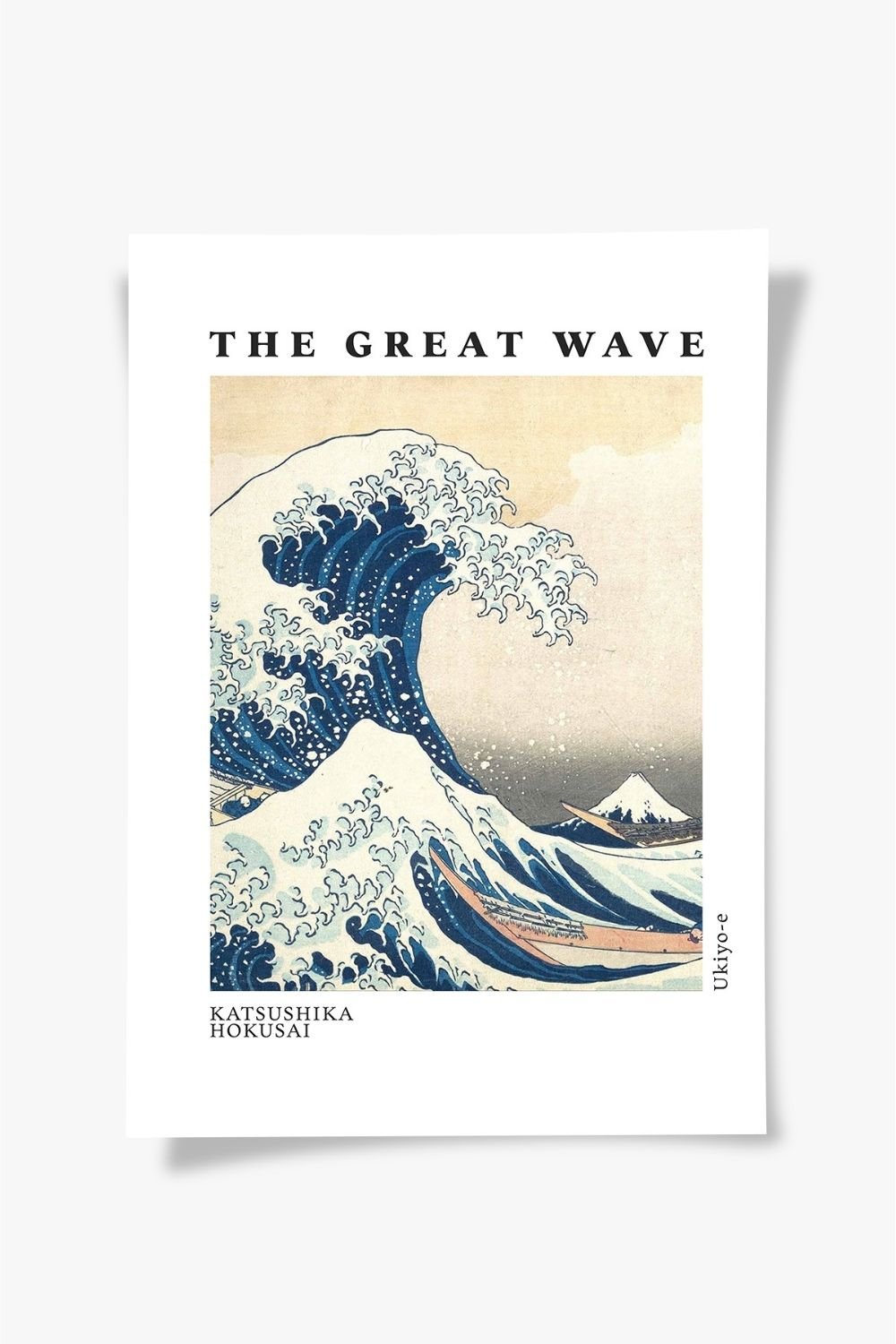ODA.products-The Great Wave, Katsushika Hokusai | Ünlü Ressam Tablosu-Tablo-5-Milagron.com