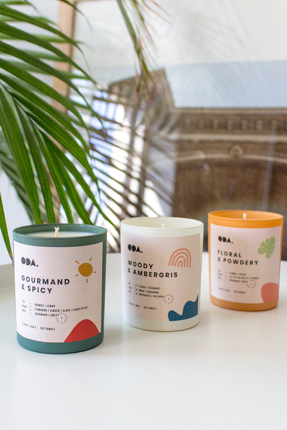 ODA.products-Trio Üçlü Mum Set-Mum-1-Milagron.com