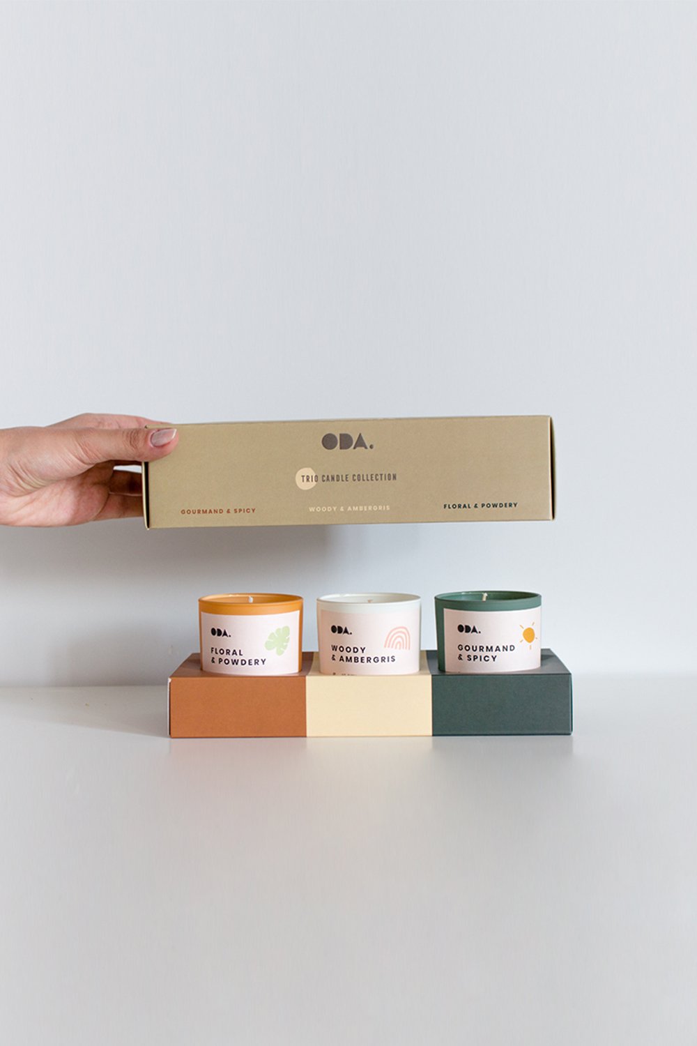 ODA.products-Trio Üçlü Mum Set-Mum-7-Milagron.com