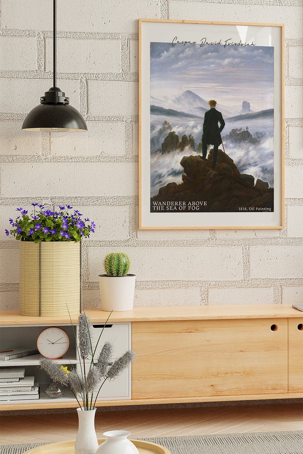 ODA.products-Wanderer Above The Sea Of Fog, Caspar David Friedrich | Ünlü Ressam Tablosu-Tablo-1-Milagron.com