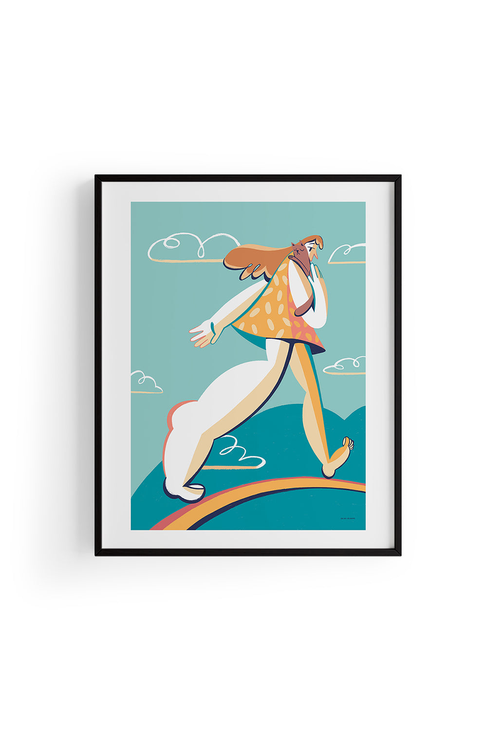 ODA.products-With Me Are Those I Need İllüstrasyon Tablo-Tablo-4-Milagron.com