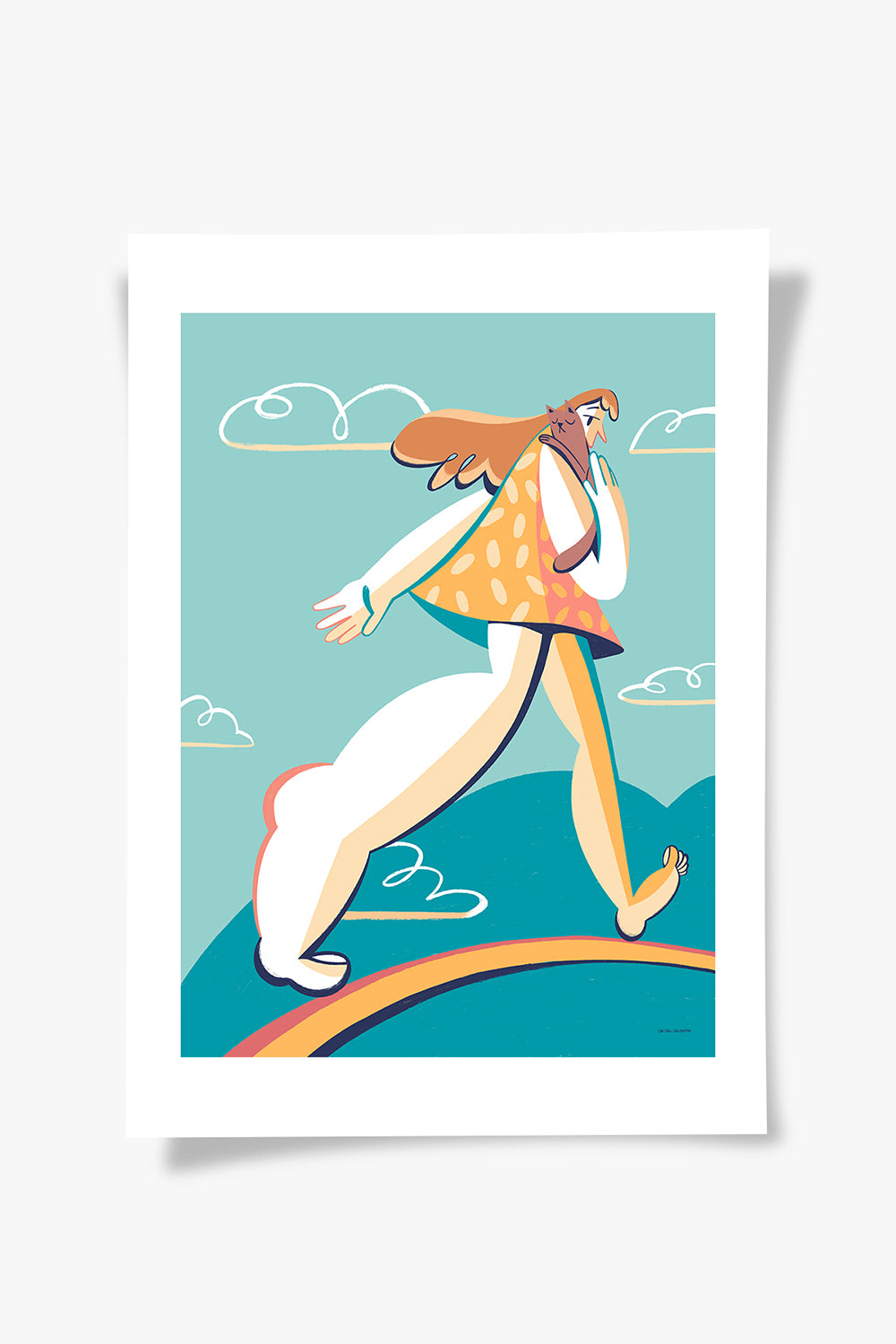 ODA.products-With Me Are Those I Need İllüstrasyon Tablo-Tablo-6-Milagron.com