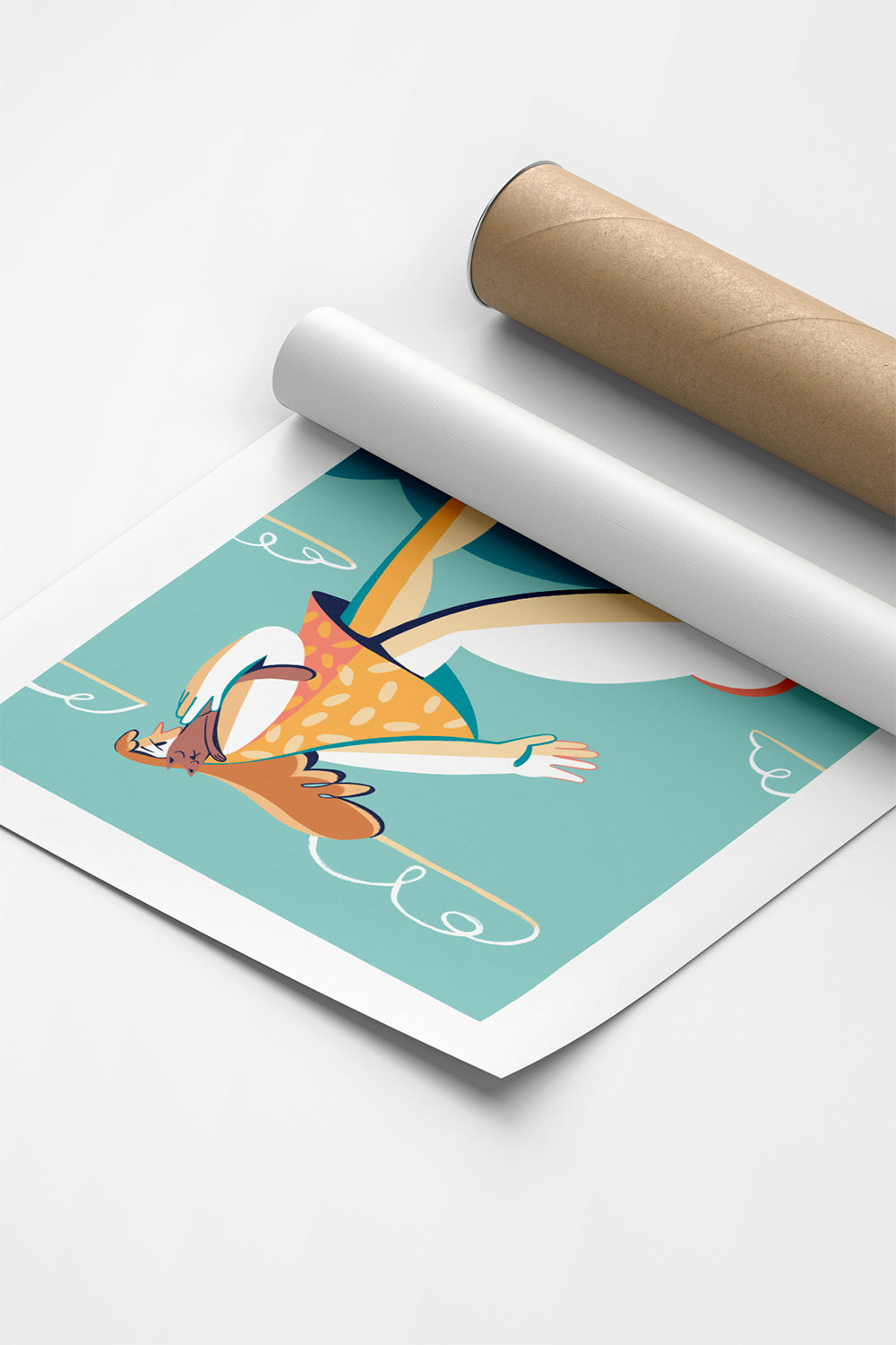 ODA.products-With Me Are Those I Need İllüstrasyon Tablo-Tablo-7-Milagron.com