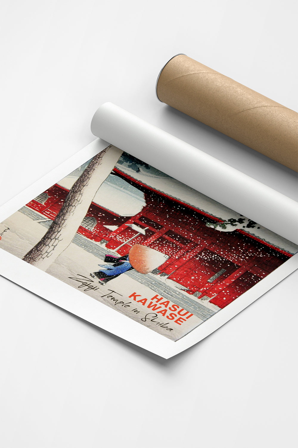 ODA.products-Zojoji Temple İn Shiba, Hasui Kawase | Ünlü Ressam Tablosu-Tablo-6-Milagron.com