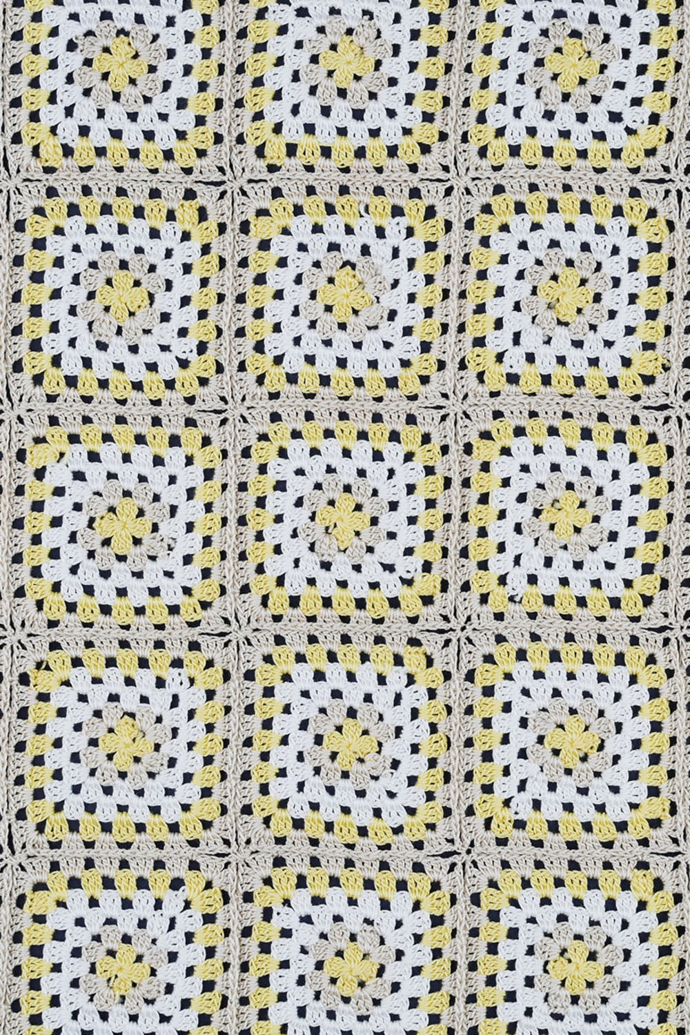 OHM Handmade-Bej Sarı Krem Granny El İşi Dantel Örtü-Dantel Örtüler-3-Milagron.com