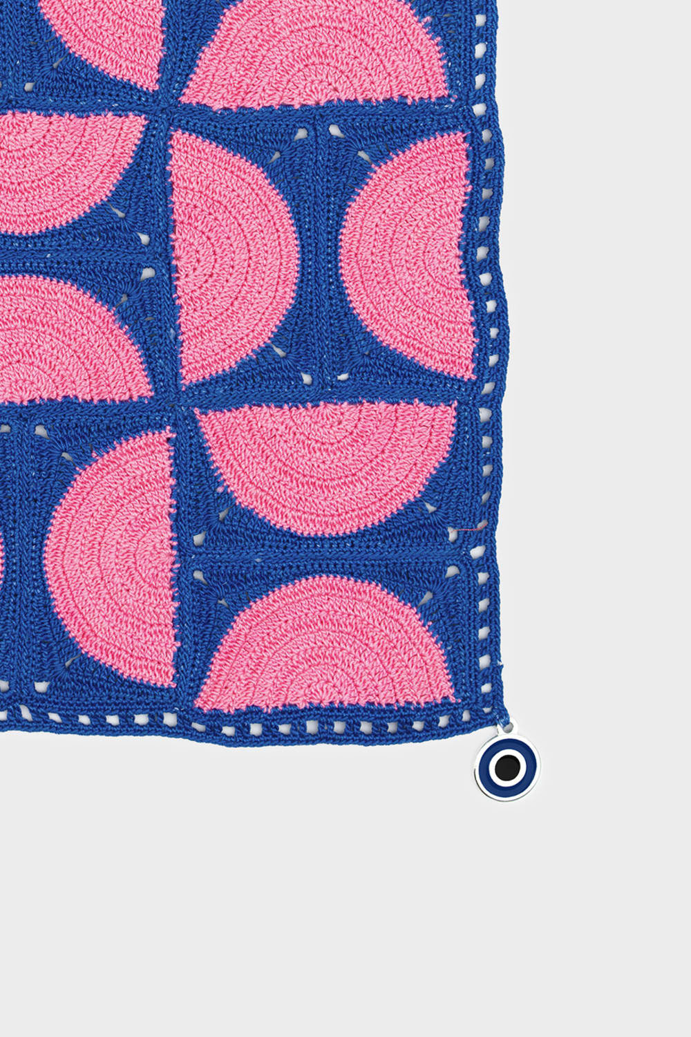 OHM Handmade-Pembe Saks Circus El İşi Dantel Örtü-Dantel Örtüler-2-Milagron.com