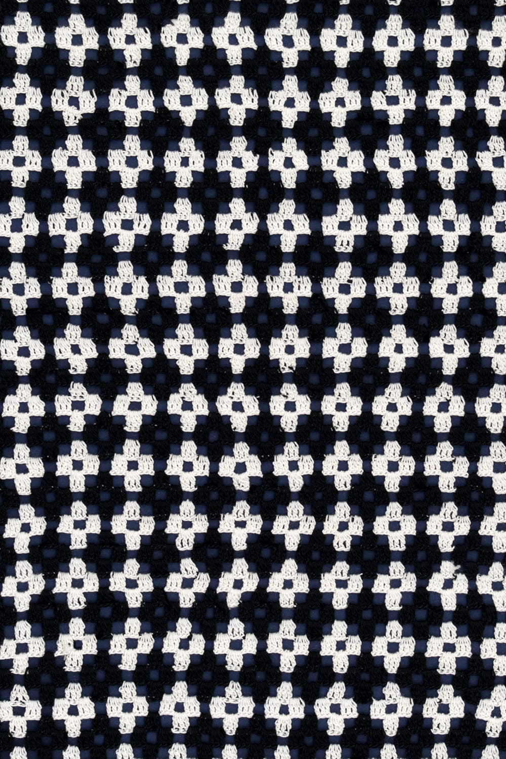 OHM Handmade-Siyah Krem Optimist El İşi Dantel Örtü-Dantel Örtüler-3-Milagron.com