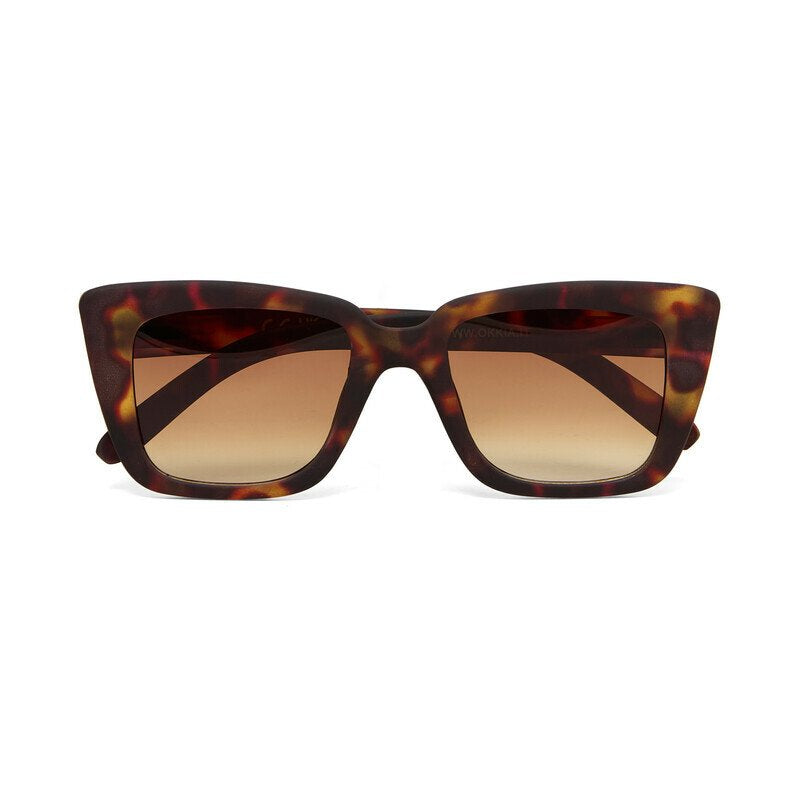 Okkia Elba Unisex Güneş Gözlüğühavana / Lens : Kahverengi Gradyan