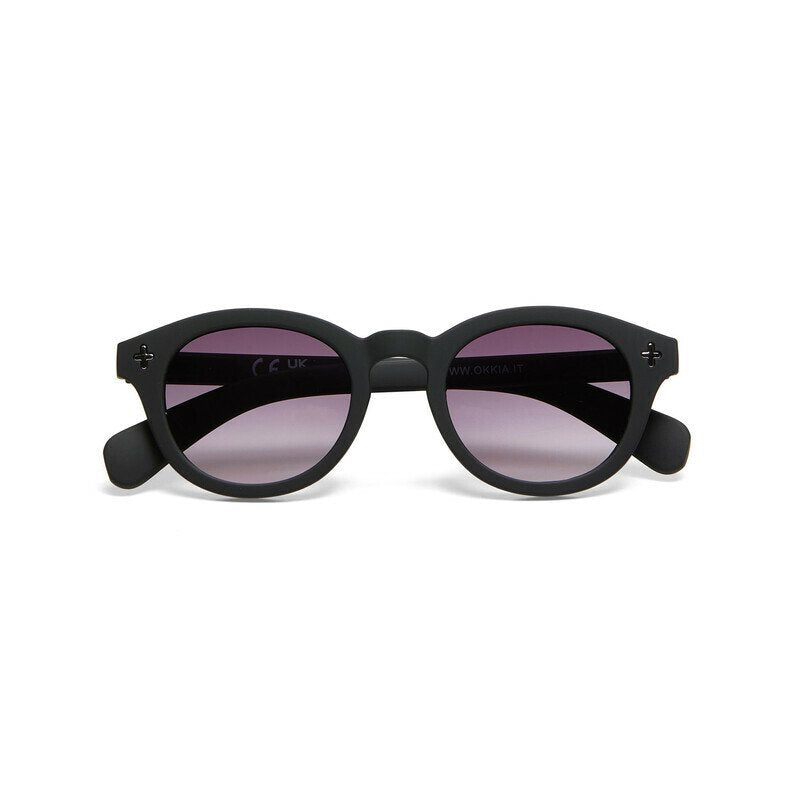 Okkia Milano Unisex Güneş Gözlüğü Siyah / Lens: Siyah Gradyan