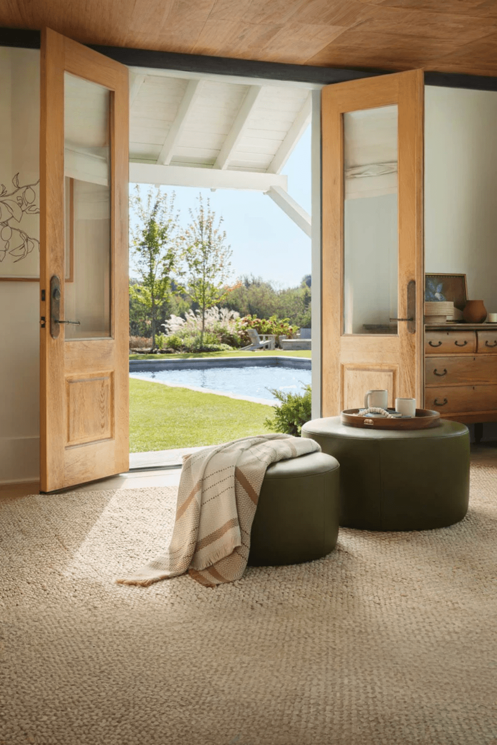 Ocimum Home-Auro Haki 2'li Puf-Puf-5-Milagron.com