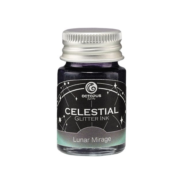 Octopus Fluids Celestial Glitter Mürekkep 10 Ml - Lunar Mirage