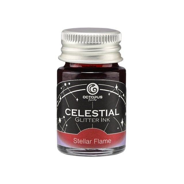 Octopus Fluids Celestial Glitter Mürekkep 10 Ml - Stellar Flame