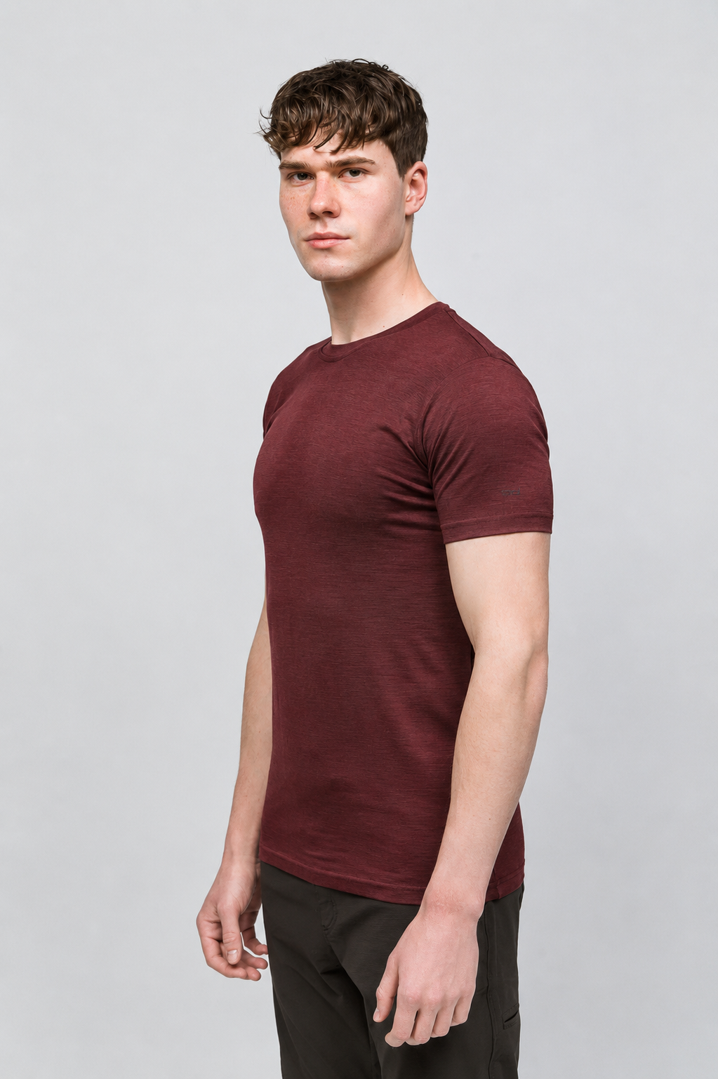 All-Season Merino T-Shirt 135 Gr - Bordo